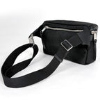 Saint Laurent Paris City Belt Bag Canvas Black — view 2