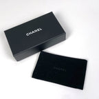 Chanel CC Logo Card Case Wild Stitch Coin Leather Pink — view 8