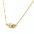 Dior Mere Diamond Necklace YG Yellow Gold Pendant