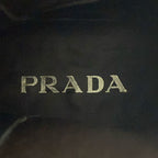 Prada Short Boots 5.5 Black Side Gore Leather — view 6