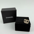 Chanel CC Logo Ring Gold Vintage