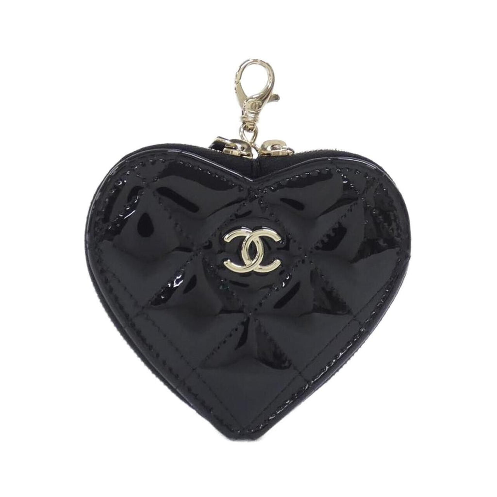 Chanel Coin Case Coin Purse Black