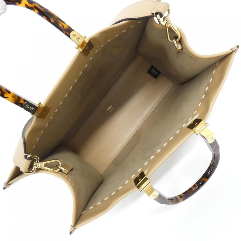 Fendi Sunshine Bag Handbag Gold — view 8
