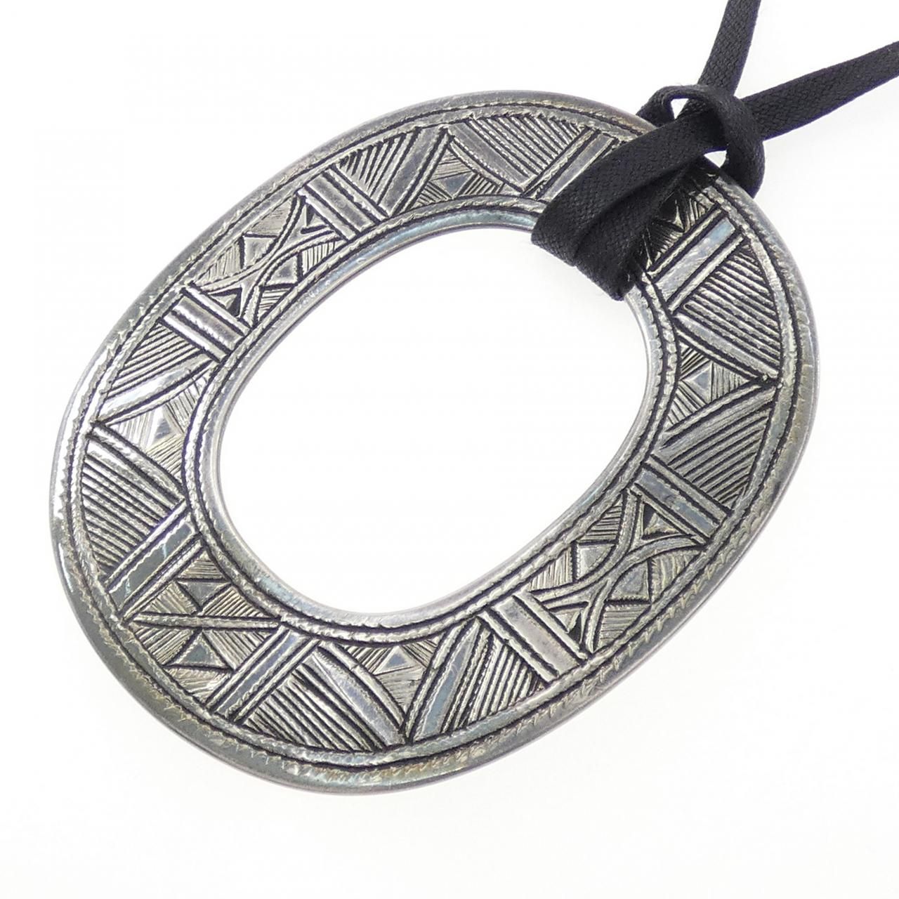 Hermes Touareg Necklace Silver — view 3