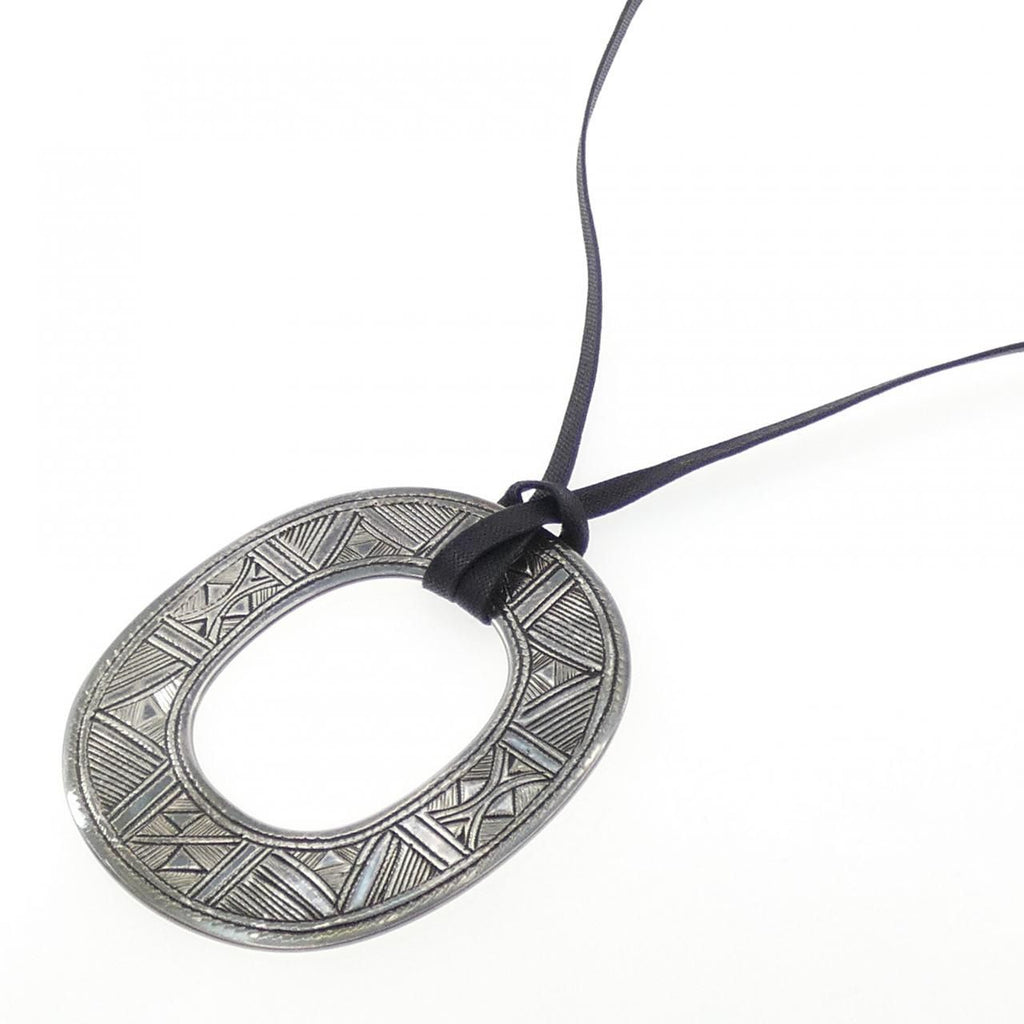 Hermes Touareg Necklace Silver — view 2