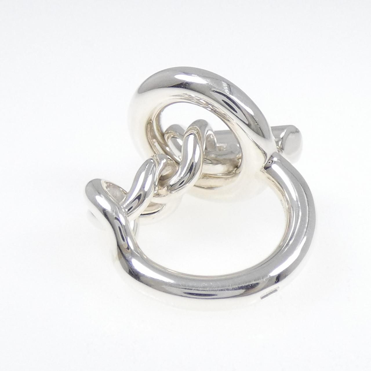 Hermes Croisette Ring Silver