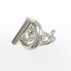 Hermes Croisette Ring Silver