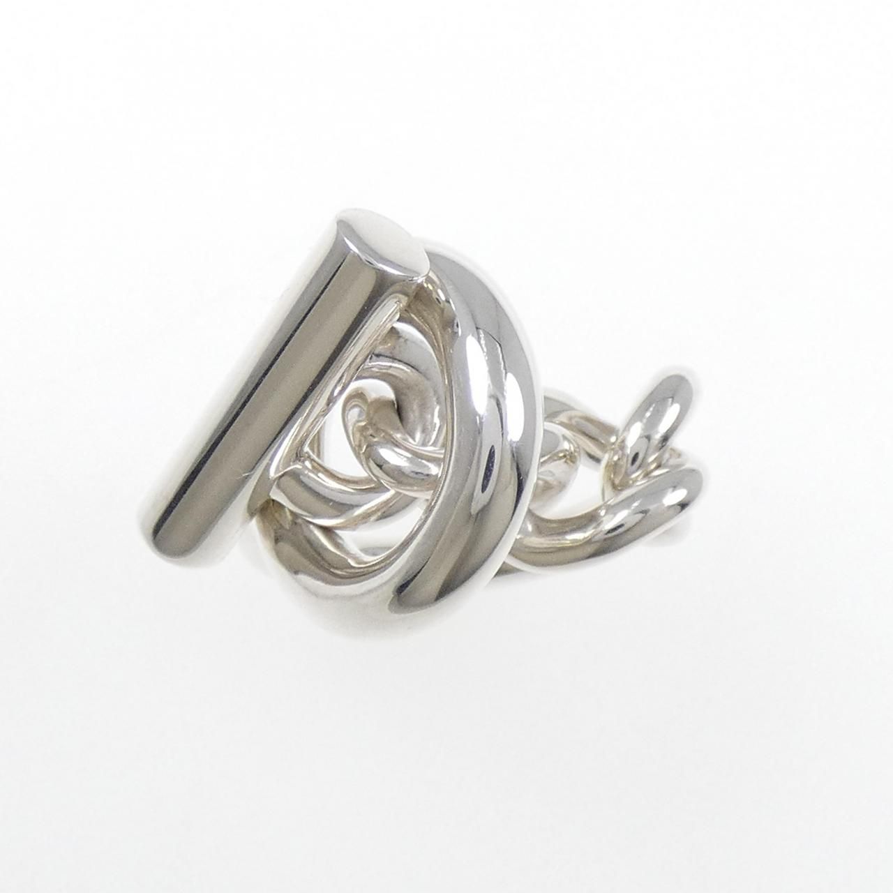 Hermes Croisette Ring Silver