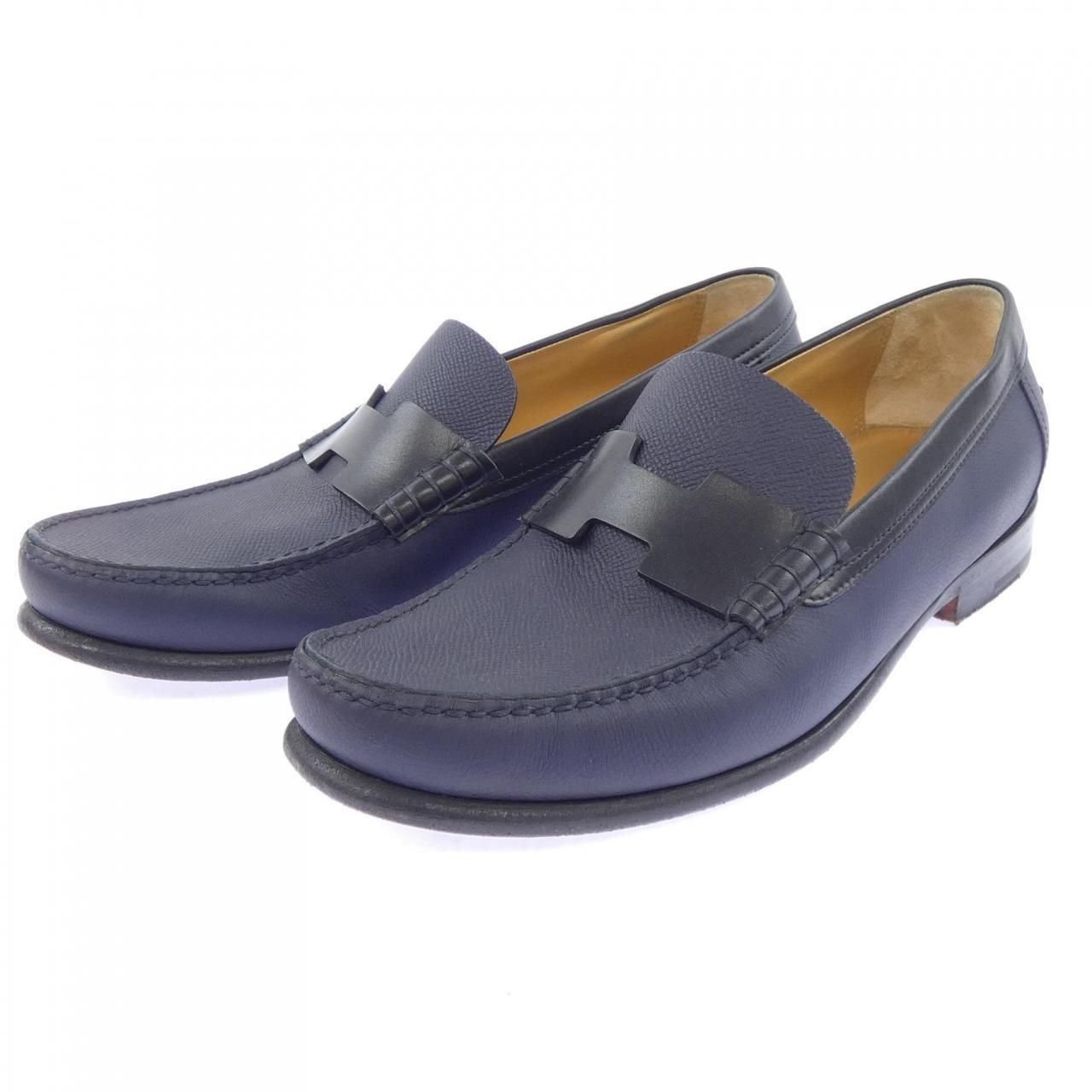 Hermes Shoes Sneakers Navy — view 3