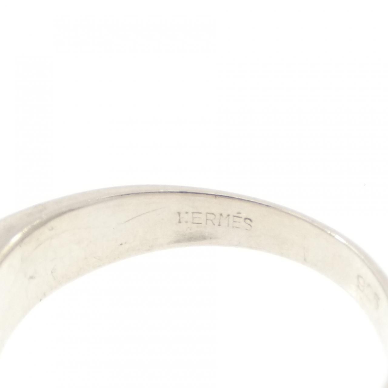 Hermes Vintage Ring Silver