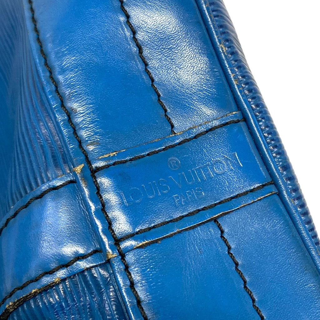 Louis Vuitton Shoulder Bag Epi Noe Toledo Blue Leather — view 8