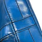 Louis Vuitton Shoulder Bag Epi Noe Toledo Blue Leather — view 8