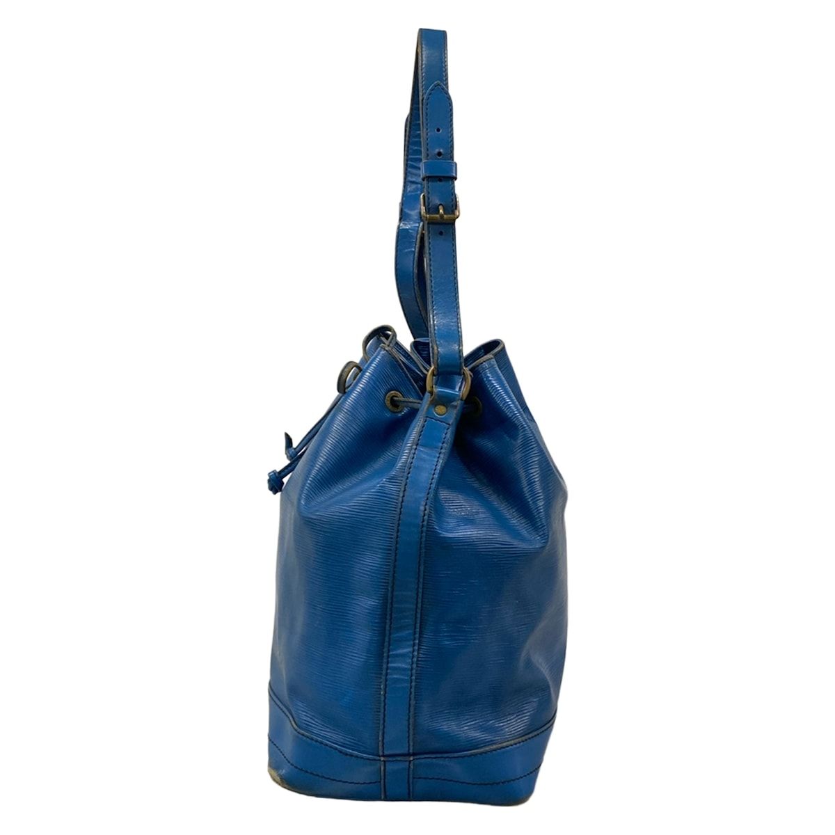 Louis Vuitton Shoulder Bag Epi Noe Toledo Blue Leather — view 4
