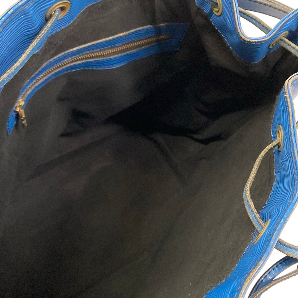 Louis Vuitton Shoulder Bag Epi Noe Toledo Blue Leather — view 7