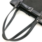 Gucci GG Canvas Tote Leather Black — view 6