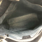 Gucci GG Canvas Tote Leather Black — view 9