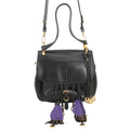 Prada Shoulder Bag Col Leather Black 2-Way