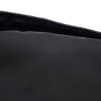 Prada Shoulder Bag Triangle Logo Quilted Nylon Black — view 8