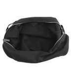 Prada Shoulder Bag Triangle Canvas Black — view 5