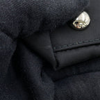 Prada Handbag Triangle Logo Robot Nylon Leather Black 2-Way — view 8