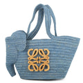 Loewe Handbag Elephant Basket Bag Small Raffia
