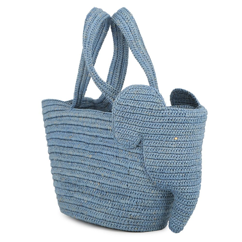Loewe Handbag Elephant Basket Bag Small Raffia — view 2