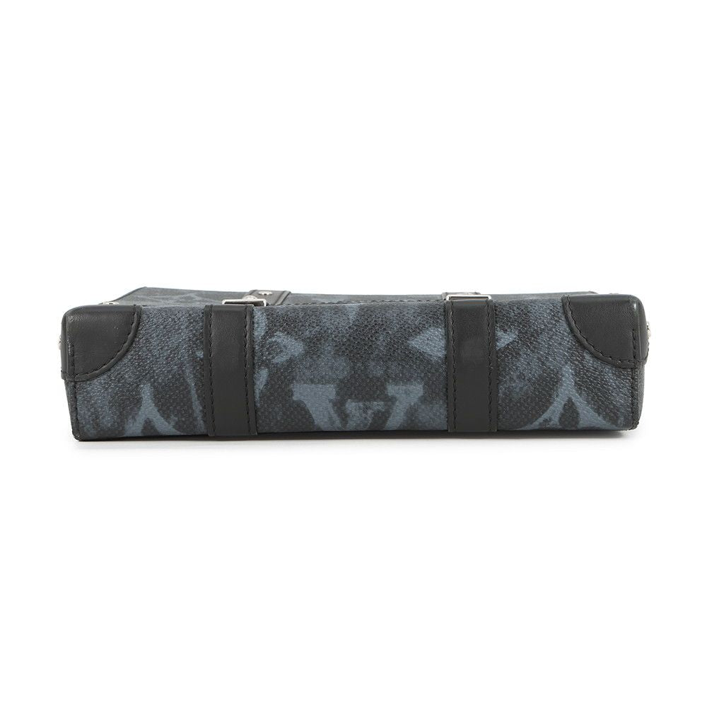 Louis Vuitton Shoulder Bag Monogram Pastel Trunk Messenger PM Virgil Abloh Black — view 3