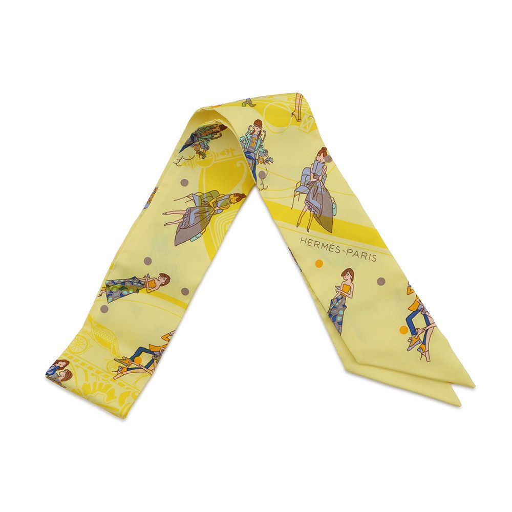 Hermes Scarf Twilly Ex Libris les Parisiennes