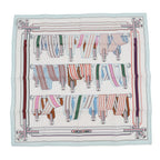 Hermes Handkerchief Sangre en Finesse Cotton