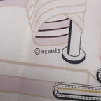 Hermes Handkerchief Sangre en Finesse Cotton — view 4