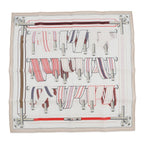 Hermes Handkerchief Sangre en Finesse Cotton
