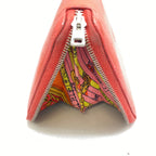 Hermes Wallet Silk in Azap Taiyo Pink — view 6