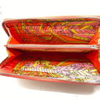 Hermes Wallet Silk in Azap Taiyo Pink — view 4