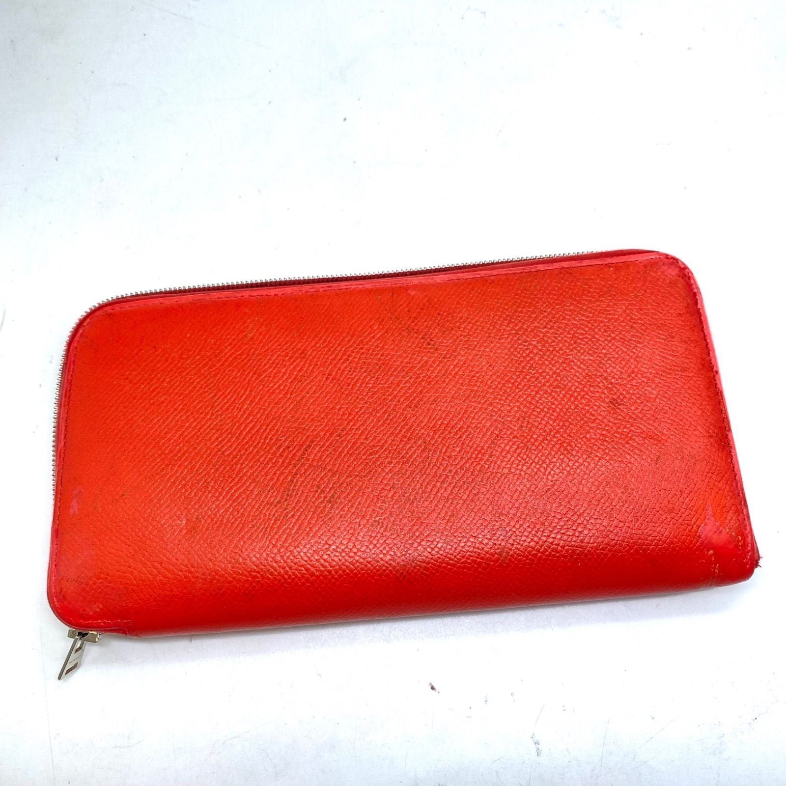Hermes Wallet Silk in Azap Taiyo Pink — view 3