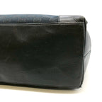 Gucci GG Canvas Tote Leather Black — view 3