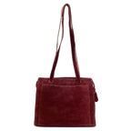 Chanel CC Logo Gold Tote Suede — view 2
