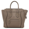 Celine Luggage Micro Handbag Leather