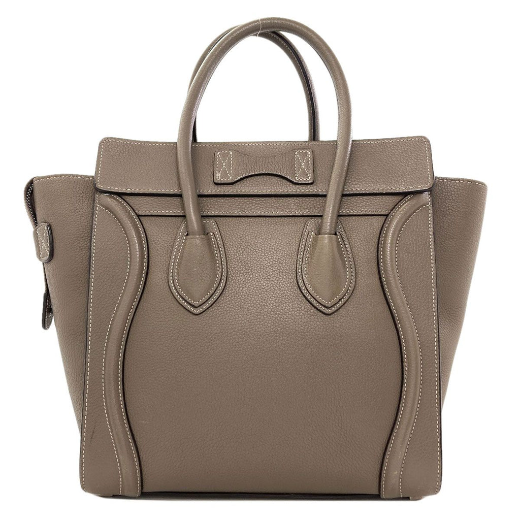 Celine Luggage Micro Handbag Leather — view 2