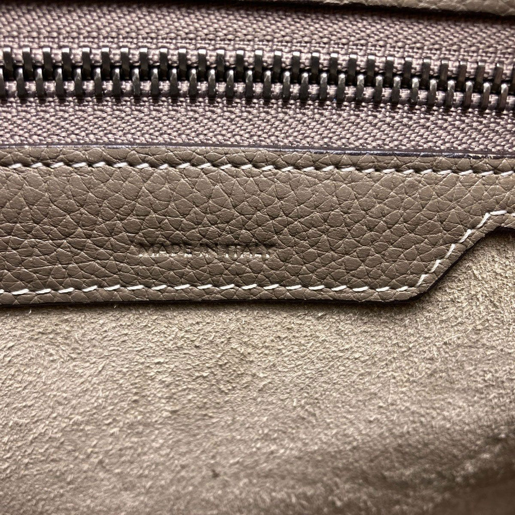Celine Luggage Micro Handbag Leather — view 8
