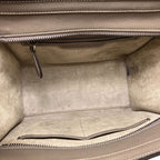 Celine Luggage Micro Handbag Leather — view 5