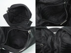 Prada Nylon Shoulder Bag Pochette Black — view 8