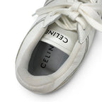 Celine Sneakers Shoes Leather White Logo — view 7