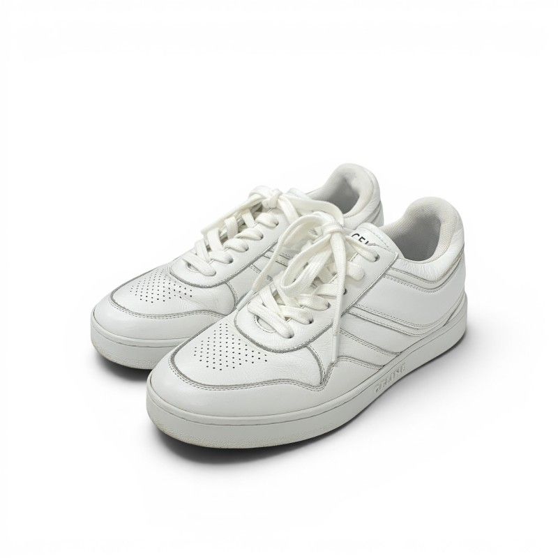 Celine Sneakers Shoes Leather White Logo