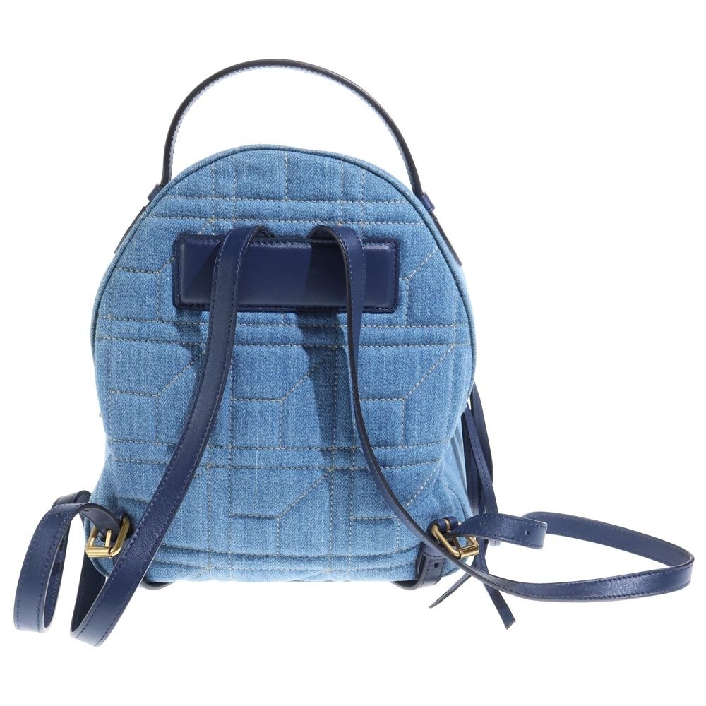 Gucci GG Marmont Denim Backpack Indigo — view 2
