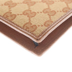 Gucci GG Canvas NY Embroidery Clutch Second Gold Beige — view 5