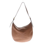 Celine Triomphe Small Eloise Shoulder Bag Brown Leather Gold