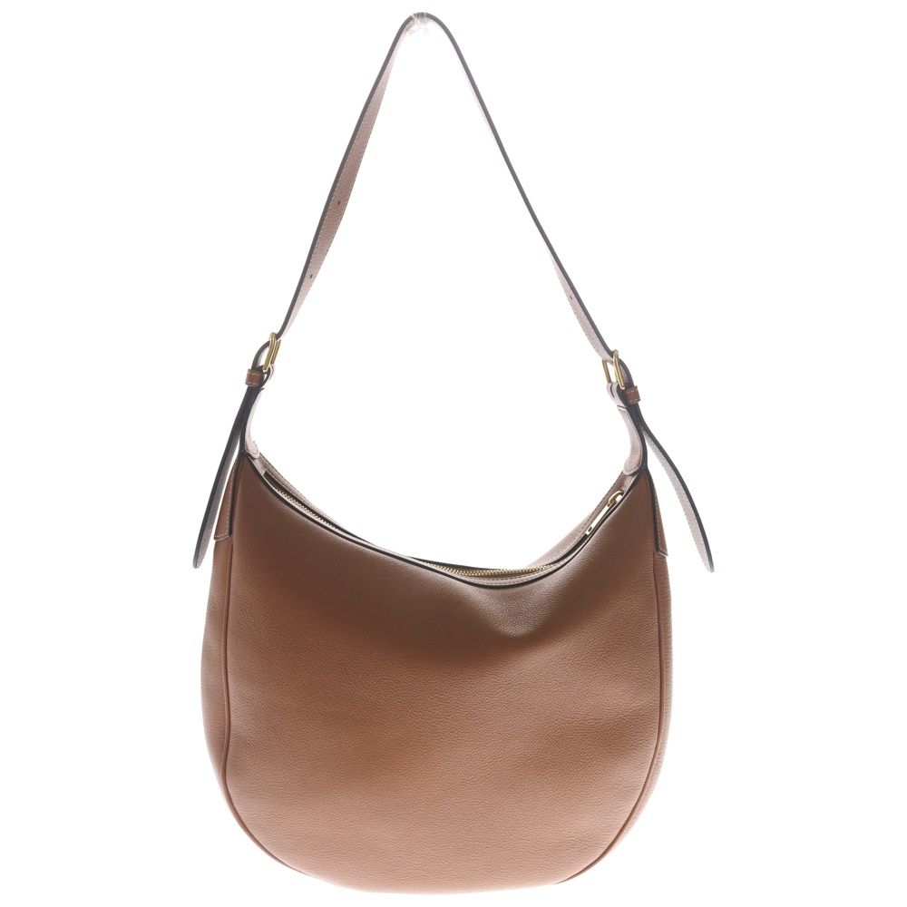 Celine Triomphe Small Eloise Shoulder Bag Brown Leather Gold — view 2