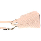 Gucci GG Marmont 2-Way Shoulder Bag Pale Pink Leather Gold — view 3