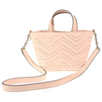 Gucci GG Marmont 2-Way Shoulder Bag Pale Pink Leather Gold — view 2