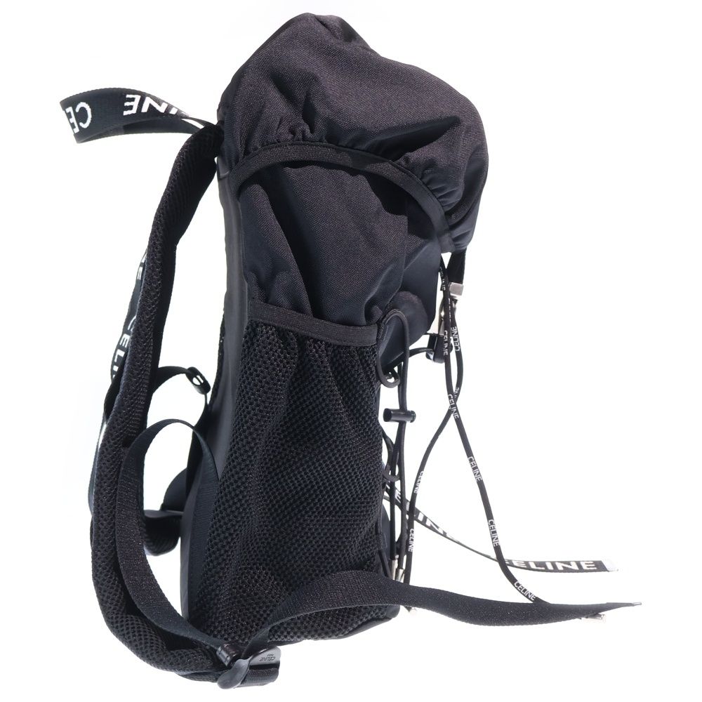 Celine Trekking Backpack Black Nylon Silver — view 3
